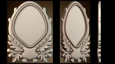 3D мадэль Изысканная рамка для картины (STL)
