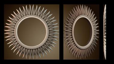 3D модель Образец рамы зеркала (STL)