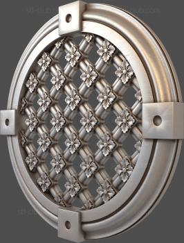 3D model Flower porthole (STL)