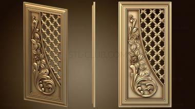 3D model Carved wall panel (STL)