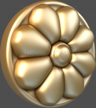 3D model Flower muffin (STL)