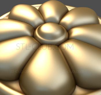 3D model Flower muffin (STL)