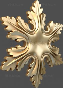 3D model Snowflake (STL)