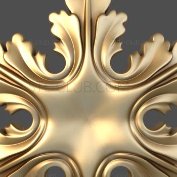 3D model Snowflake (STL)