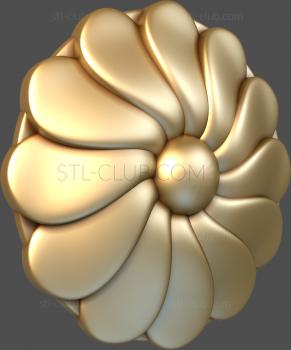 3D model Oval petals (STL)