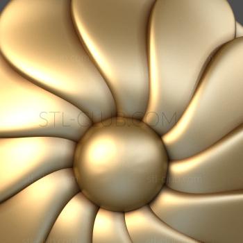 3D model Oval petals (STL)