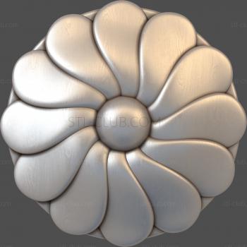 3D model Oval petals (STL)