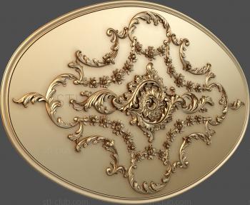 3D model Vegetable openwork in an oval (STL)