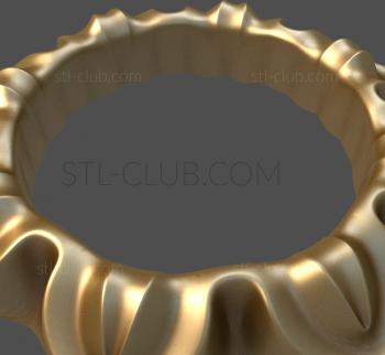 3D модель Подсолнух без середины (STL)