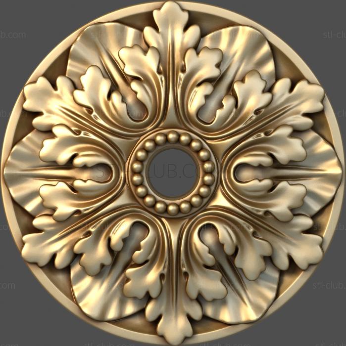3D мадэль Акант цветок (STL)