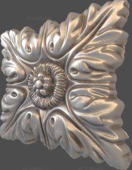3D модель Листья с жемчужинками (STL)