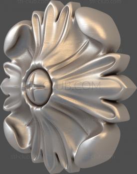 3D model Cornflower (STL)