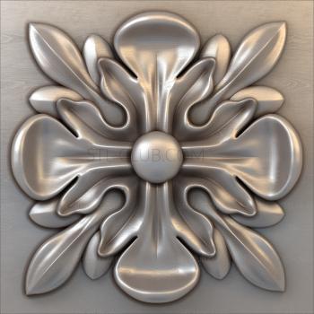 3D model Square flower (STL)