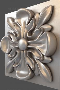 3D model Square flower (STL)