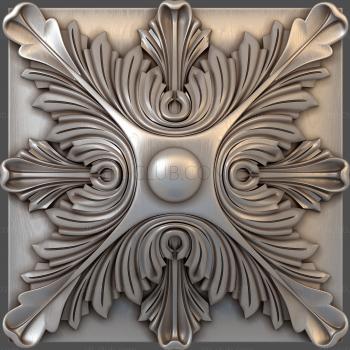 3D model Convex acanthus (STL)