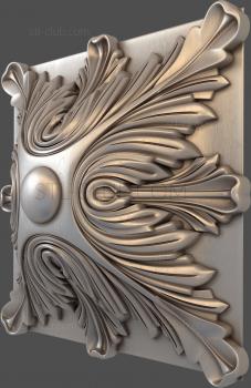 3D model Convex acanthus (STL)