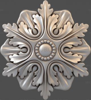 3D model Snowflake acanthus (STL)