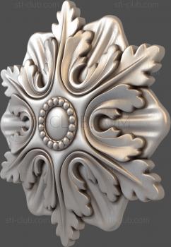 3D model Snowflake acanthus (STL)