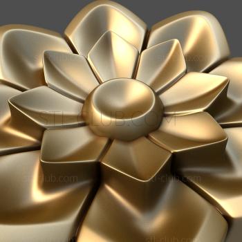 3D мадэль Вогнутые листья (STL)