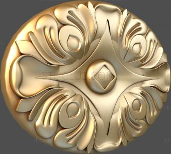 3D model Petals in an oval (STL)