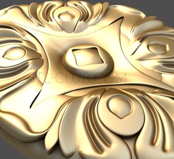 3D model Petals in an oval (STL)