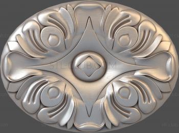 3D model Petals in an oval (STL)