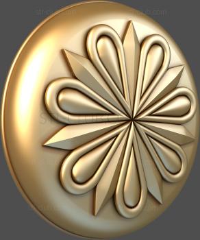 3D model Petals and arrows (STL)