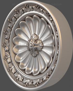 3D model Chamomile plate (STL)