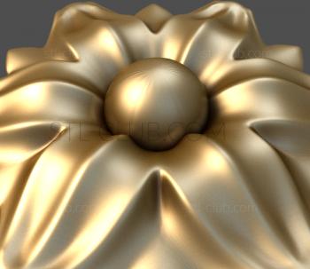 3D model Nightshade flower (STL)