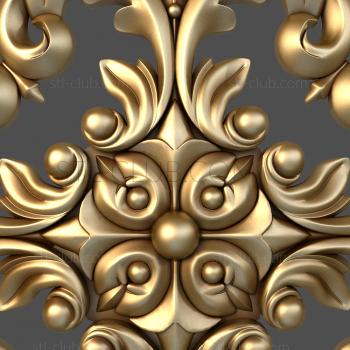 3D model Carved clover (STL)