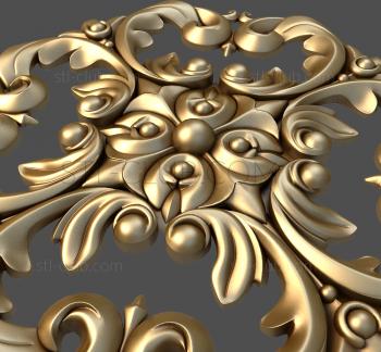 3D model Carved clover (STL)