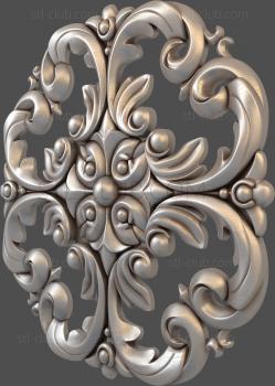 3D model Carved clover (STL)