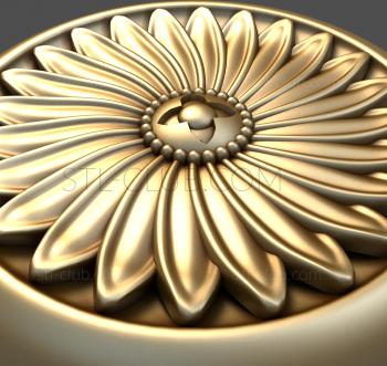 3D model Sharp petals (STL)