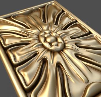 3D model Gothic acanthus (STL)