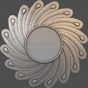 3D model Peacock feathers (STL)