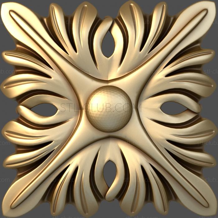 3D модель Морские цветы (STL)