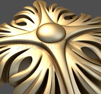 3D model Sea flowers (STL)