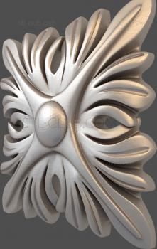 3D model Sea flowers (STL)