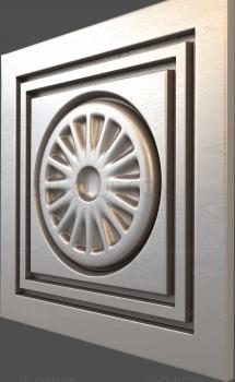 3D model Wheel in the square (STL)