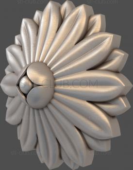 3D model Rudbeckia (STL)