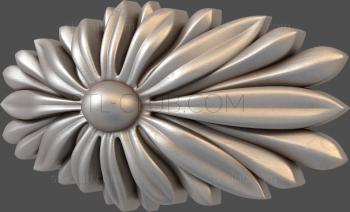 3D model Oval thorn (STL)