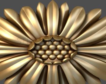 3D model Gerbera oval (STL)