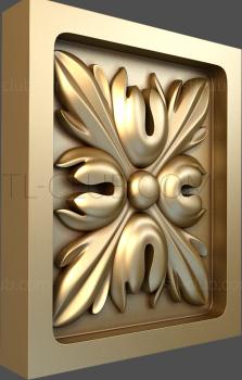 3D model Crocuses tile (STL)