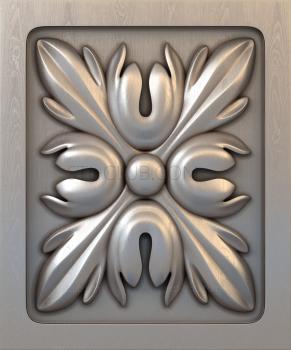 3D model Crocuses tile (STL)