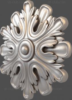 3D model Snowflake with petals-1 (STL)