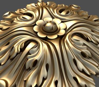 3D model Acanthus fountain (STL)