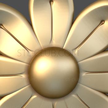 3D model Chamomile summer (STL)