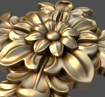 3D модель Садовый цветок (STL)