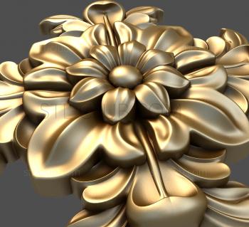 3D мадэль Садовый цветок (STL)
