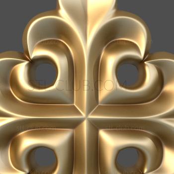 3D model Lilies of symmetry (STL)